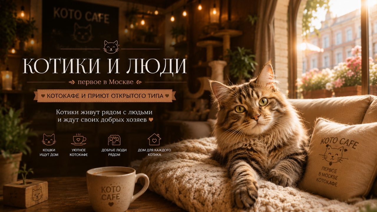 Котокафе Котики и люди — фото 1